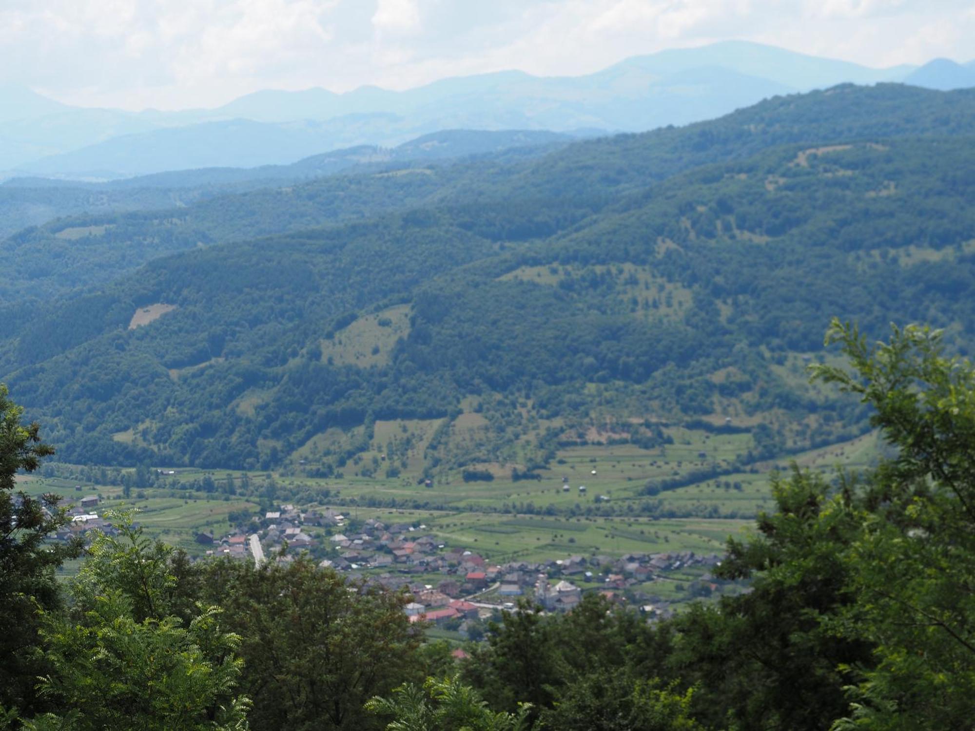 Pensiunea Sanziene Strîmtura Exteriér fotografie